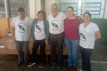 Foto - Doação das Escolas EMEISEF Hermelindo Prestes e E.E Miguel Marvullo