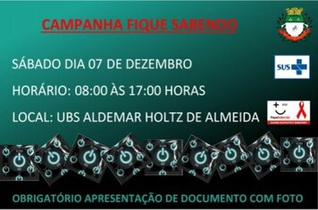 Campanha Fique sabendo